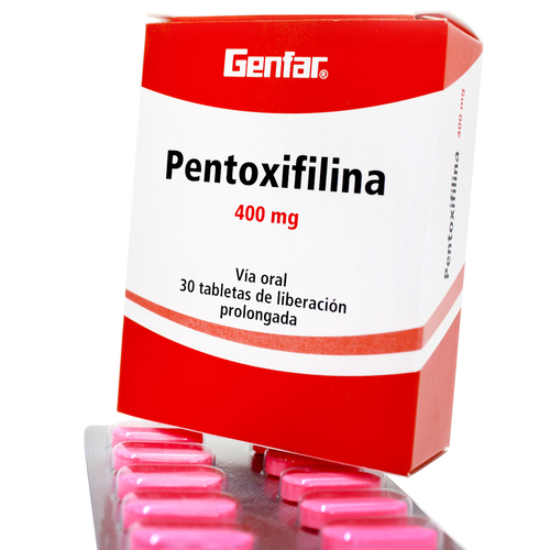PENTOXIFILINA GF 400MG X 30 TABLETAS