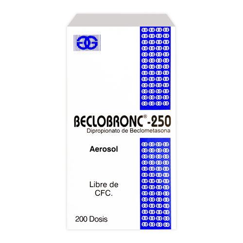 BECLOBRONC-250MCG AEROSOL X 200 DOSIS